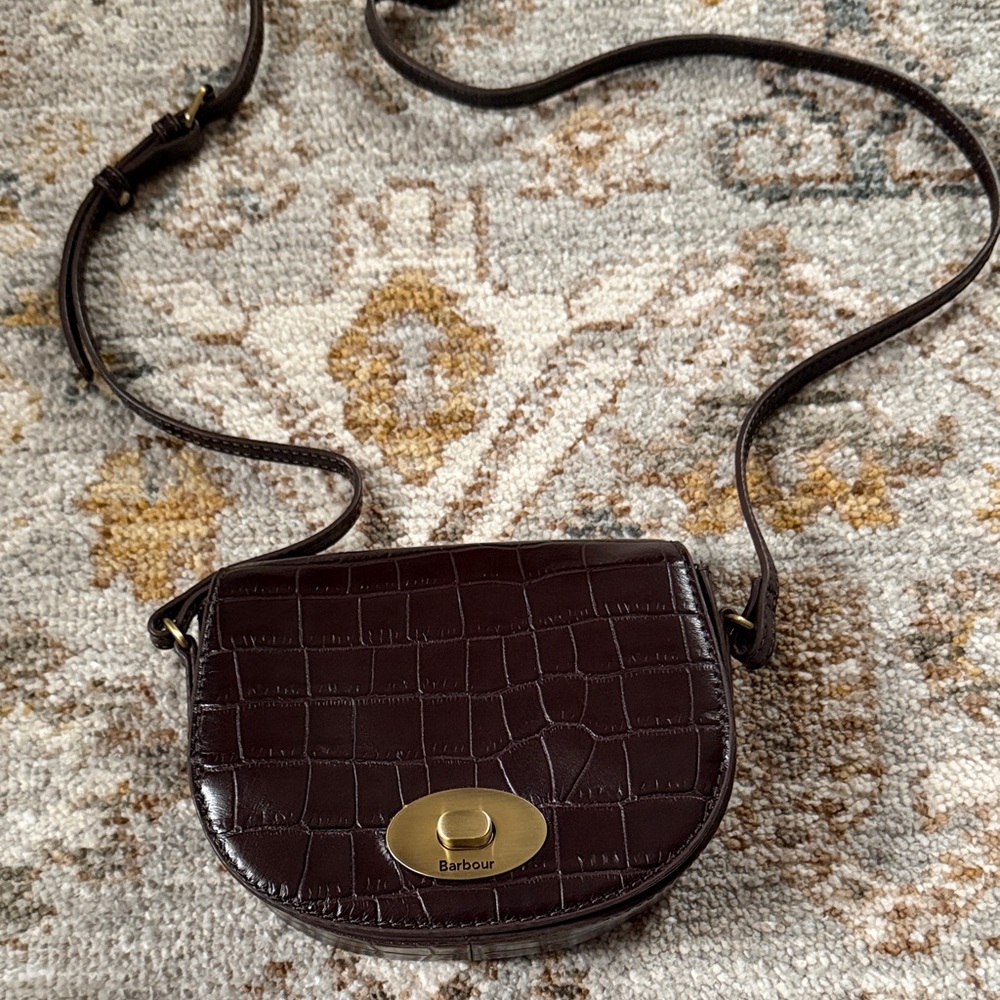Barbour Ellein saddle bag, never used